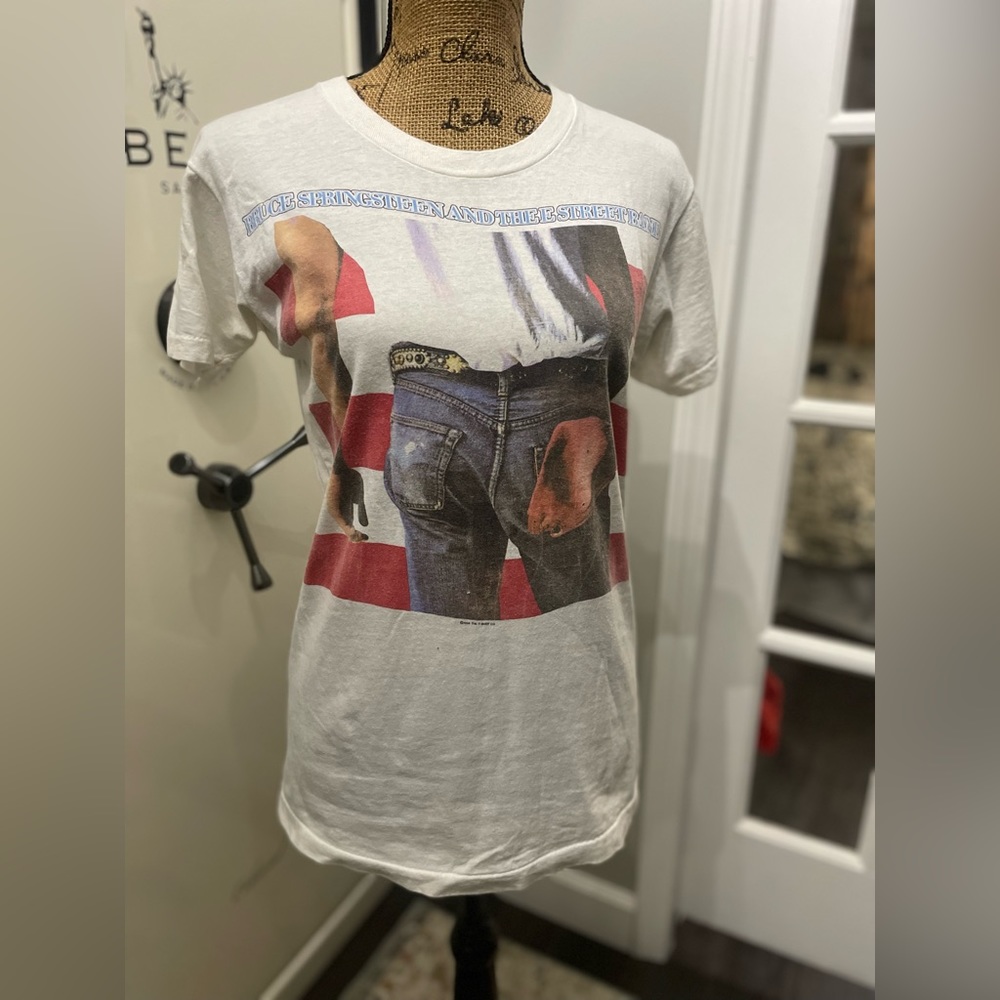 Iconic! 1984 Authentic Bruce Springsteen “Born in the USA” concert T-shirt large